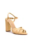 Schutz Women's Keefa Block Heel In Platina In Multi