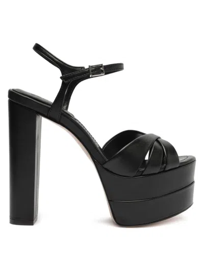 Schutz Women's Keefa High Leather Pumps In Black