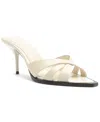 Schutz Women's Keefa Leaf Stiletto Heel Sandals In White