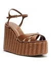 SCHUTZ WOMEN'S KEEFA WOVEN WEDGE SANDALS