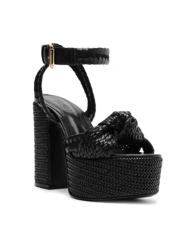 Schutz Women's Khari Platform Dress Sandals In Black
