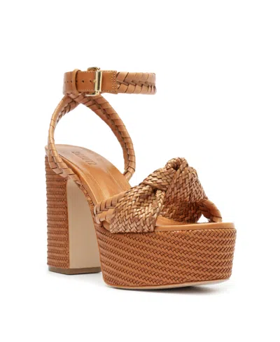 Schutz Women's Khari Platform Dress Sandals In Brown