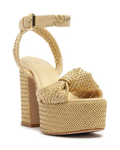 Schutz Women's Khari Platform Dress Sandals In Beige