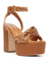 Schutz Women's Khari Platform Sandals In Brown