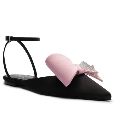 Schutz Women's Kirsten Pointed Toe Flats In Black