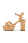 Schutz Women's Latifah Platform Sandals In Natural In Brown