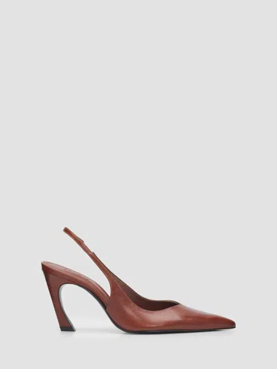 Schutz Women's Lexi 90mm Leather Slingback Pumps In Black