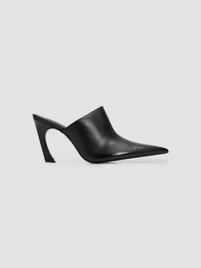 Schutz Women's Lexi 95mm Leather Mule Pumps In Black