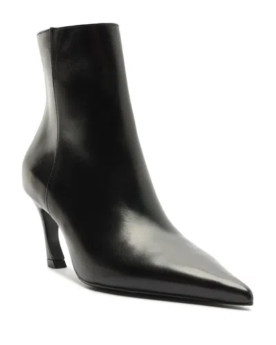 Schutz Women's Lexi Leather Ankle Boots In Black