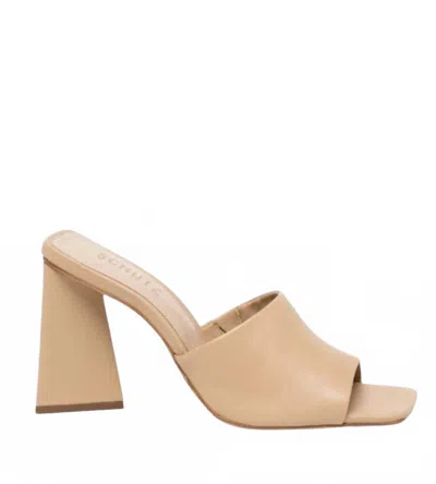 Schutz Women's Lizah Heeled Sandal In Light Nude In Neutral