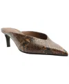 Schutz Loren Mid Mule 펌프 In Brown
