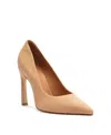 Schutz Lou High Pump In Honey Beige In Beige