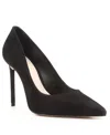 Schutz Lou Lo Suede Stiletto Pumps In Black Suede