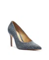 Schutz Lou Fabric Stiletto Pumps In Blue