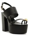 Schutz Mandy Platform Sandal In Black