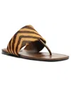 Schutz Martha Slide Sandal In Brown