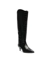 Schutz Maryana Lo Wide Boot In Black