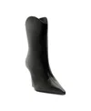 Schutz Maryann Curve Pointed Toe Bootie In Black