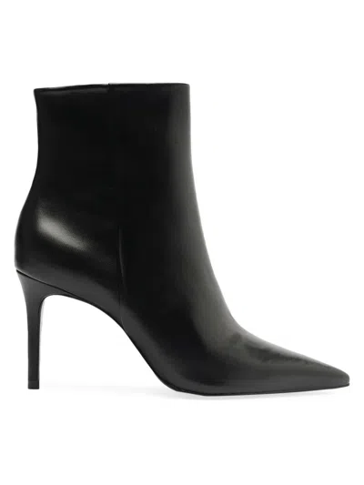 SCHUTZ WOMEN'S MIKKI 85MM LEATHER STILETTO BOOTIES