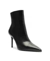 Schutz Raffaela Pointed Toe Bootie In Deep Black