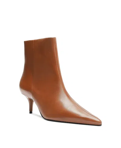 Schutz Women's Mikki Mid Stiletto Heel Booties In Butterscot