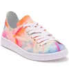 Schutz Women's Ofelia Sneakers Tie Dye Neon Tennis Shoes In Multicolor In Multi