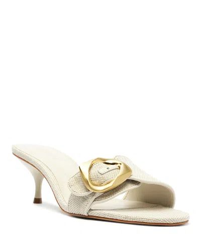 SCHUTZ WOMEN'S OLGA KITTEN HEEL SANDALS
