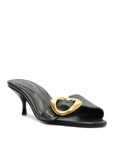 SCHUTZ WOMEN'S OLGA KITTEN HEEL SANDALS