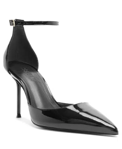 Schutz Women's Paloma Stiletto Pointed Toe Ankle Strap Pumps In Black