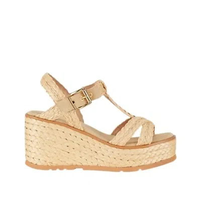 Schutz Women's Panna Wedges In Light Nude