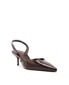 Schutz Women's Paola Mid Heel Pumps In Brown