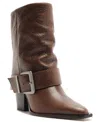 Schutz Parker Leather Boot In Multi