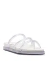 Shop Schutz Women's Polly Sporty Slide Sandals In White