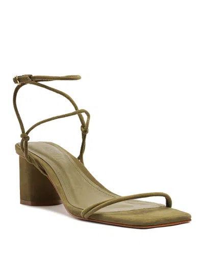SCHUTZ WOMEN'S POMPEII MID HEEL SANDALS