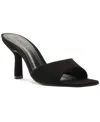 Schutz Posseni Leather Heeled Mule In Black, Women's At Urban Outfitters In Black