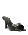 Schutz Women's Posseni High Stiletto Sandals In Black