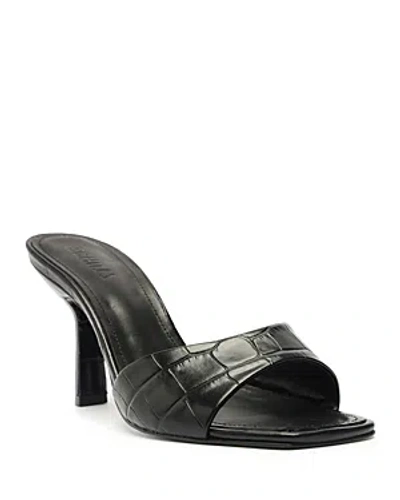 Schutz Women's Posseni High Stiletto Sandals In Black