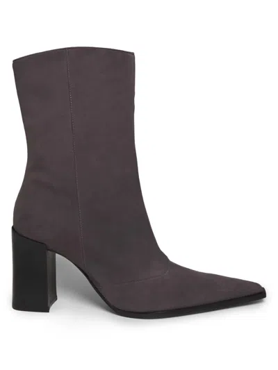 Schutz Women's Raffaela 85mm Suede Boots In Purple