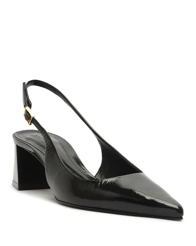 Schutz Women's Rhonda Mid Slingback Pumps In Black