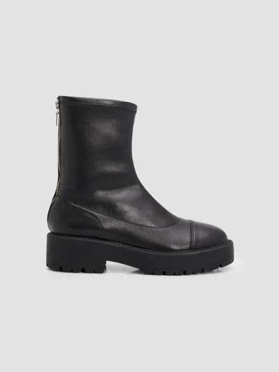 Schutz Women's Rita 90mm Leather Platform Boots In Multi
