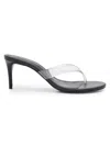 Schutz Roslyn 75mm Slip-on Sandals In Black