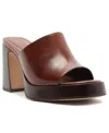 Schutz Rowan Platform Sandal In Brown