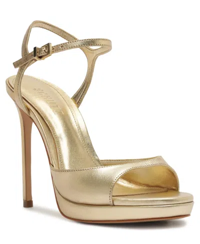 SCHUTZ WOMEN'S SCARLETT ROUND TOE PLATFORM DRESS SANDALS
