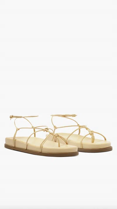 Schutz Women's  Calabria Sporty Sandal In Natural In Yellow