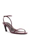 Schutz Women's Siena Curve Mid Sandals In Brown