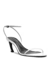 Schutz Women's Siena Curve Mid Sandals In White