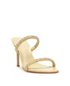 Schutz Taliah Woven Strap Slide Sandal In Beige