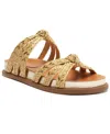 Schutz Women's Trassie Sporty Sandals In Beige,gold