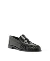 Schutz Snakeskin Tyche Loafer In Black, Women's At Urban Outfitters In Black