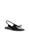 Schutz Women's Violetta Sculpt Pointed Toe Ballet Flats In Black
